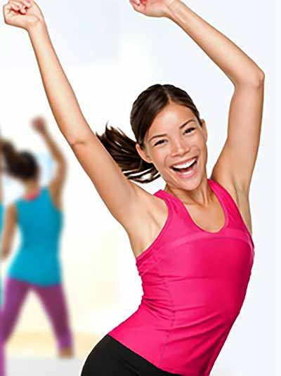 Cardio Strength Dance Fitness Graphic