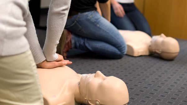 CPR Basic Life Support Graphic